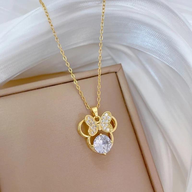 #18 Kalung Miny Permata Titanium 156 0