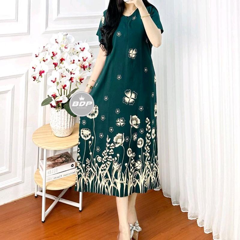 VILOKASTORE DATSER RAYON ADEM BUSUI FRIENLY ld 110 resleting depan Pendek Motif Wanita 3
