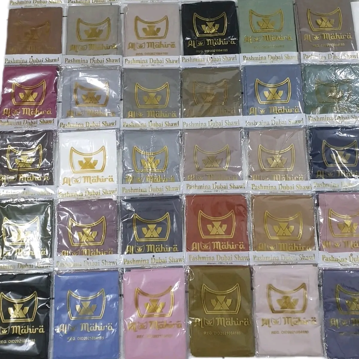 Pasmina dubai shawl katun voal premium Pashmina Muslim Jilbab Panjang Wanita
