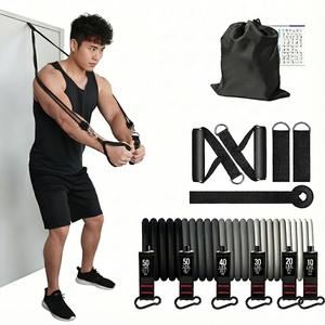 OKUYOSHI ワークアウト レジスタンス バンド - トレーナー サスペンション ストラップ - 軽量 トレーニング バンド ヨガ ヒップ コア アーム レッグ ショルダー ワークアウト 用 エクササイズ ツール