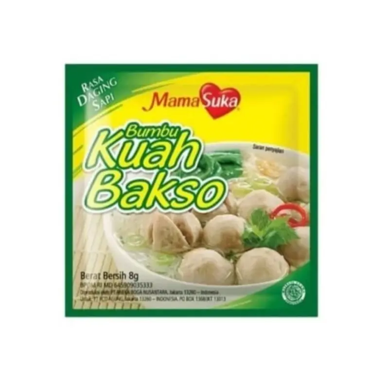 MAMASUKA BUMBU KUAH BAKSO 1 Pcs | 8 Gram Sapi Masakan 0