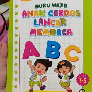 Buku Belajar Membaca ACLM Buku Wajib Anak Cerdas Lancar Membaca Lengkap Untuk Murid SD Kelas 1 - 3 bonus aktivitas mewarnai dan menulis - Iska Media Utama