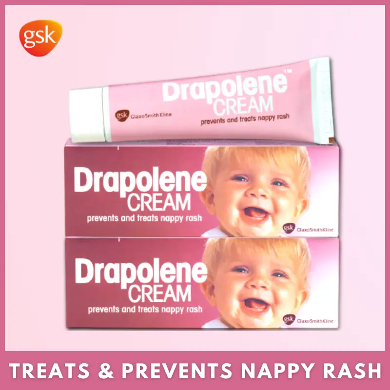 Drapolene Cream for nappy rash, 55g - Bundle set