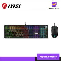 Gambar MSI FORGE GK320 COMBO | Mechanical Red Switch Gaming Keyboard Mouse dari Lezz Computech Kota Administrasi Jakarta Utara 1 Tokopedia