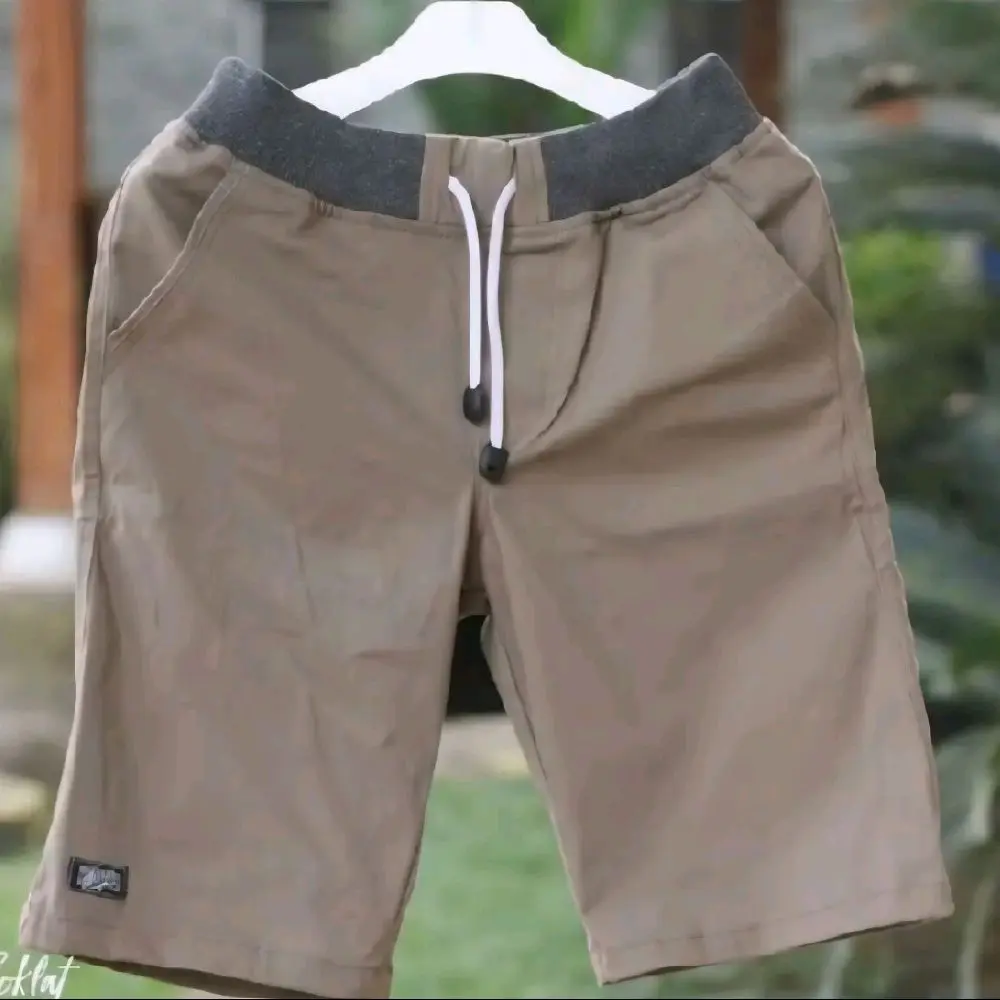 celana pendek cinos peria dewasa terlaris dan terbaru Shorts Pria Surfing Katun Santai
