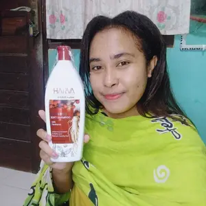 HARVA Shampoo Ginseng Soft & Smooth 600ML | Haircare 2in1 Shampoo Conditioner Anti Rontok Menutrisi Rambut Menguatkan Akar Rambut Halus Lembut Sehat
