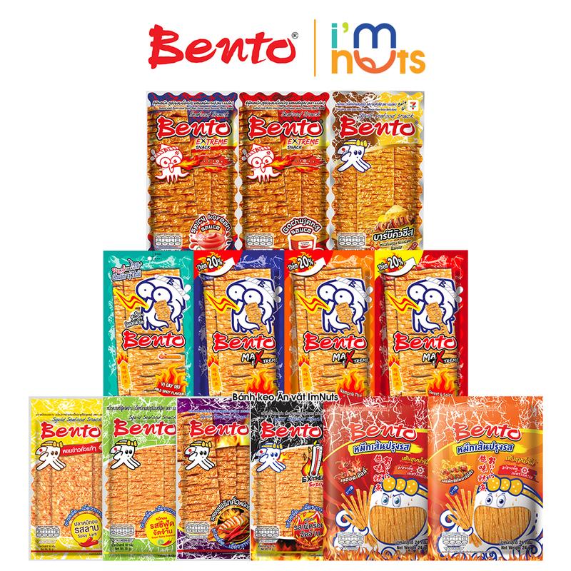 Snack Mực Bento Thái Lan Đủ Vị Gói Lớn