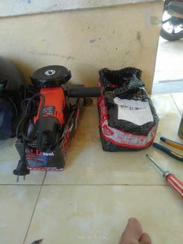 Product Review of [COD] GERINDA 4INCH MESIN GERINDA TANGAN JLD ANGLE GRINDER J-9954C keramik from S**T 0