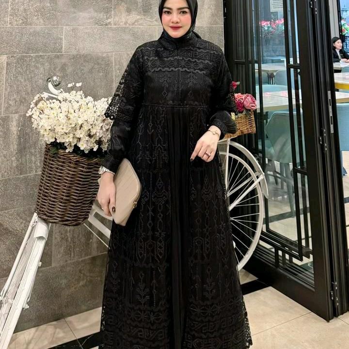 gamis lebaran ziva dress terbaru original 5