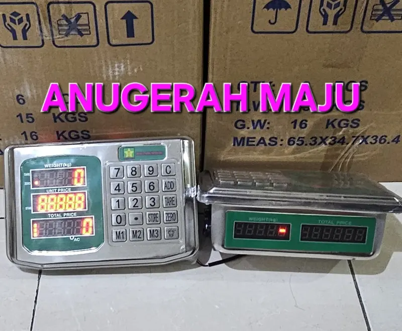 Indikator Timbangan Digital Kepala Timbangan Digital 0