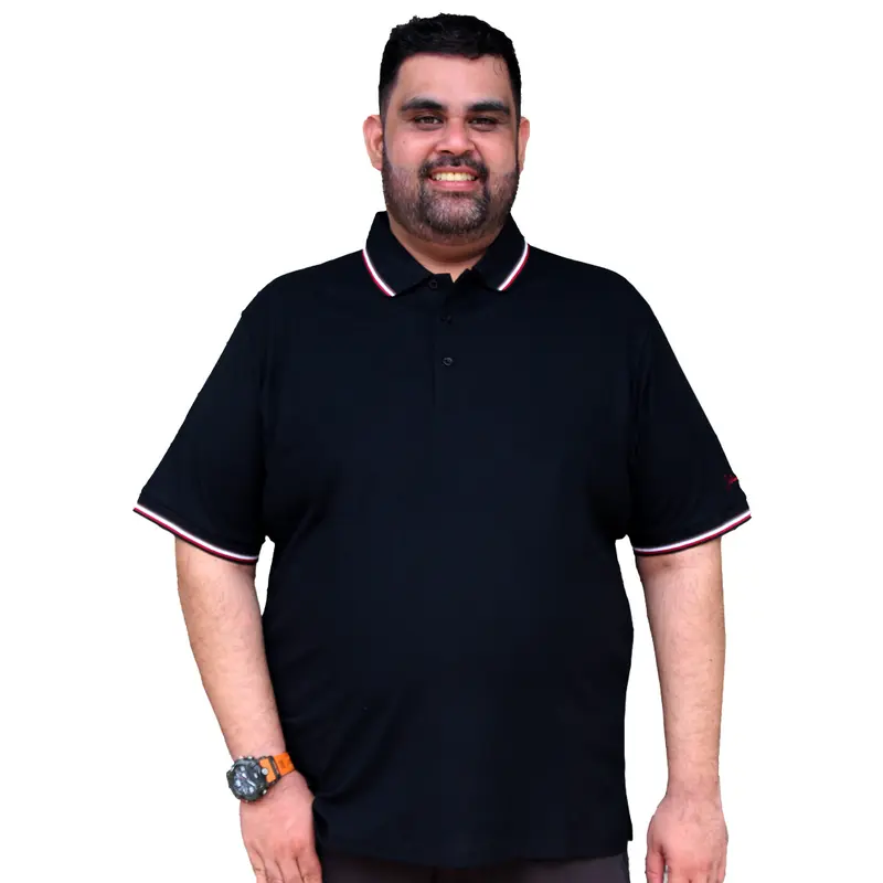 ULMT UNLIMITED Plus Size Polo T-Shirt ULMT200007 Men's Polo T-Shirt ...