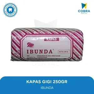 Terbaru Kapas Gigi Bunda 250gr/500 gr