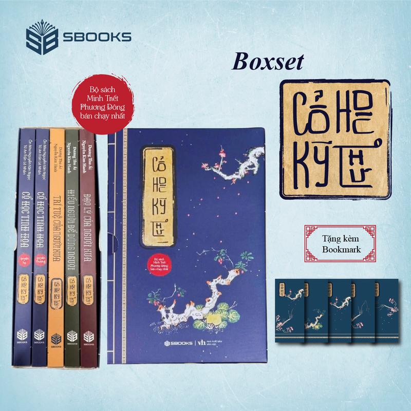  Sách - Combo 5 Cuốn Cổ Học Kỳ Thư  Phiên bản có Boxset   - Sbooks 