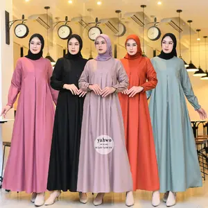 gamis katun toyobo fodu premium gamis best seller S.05