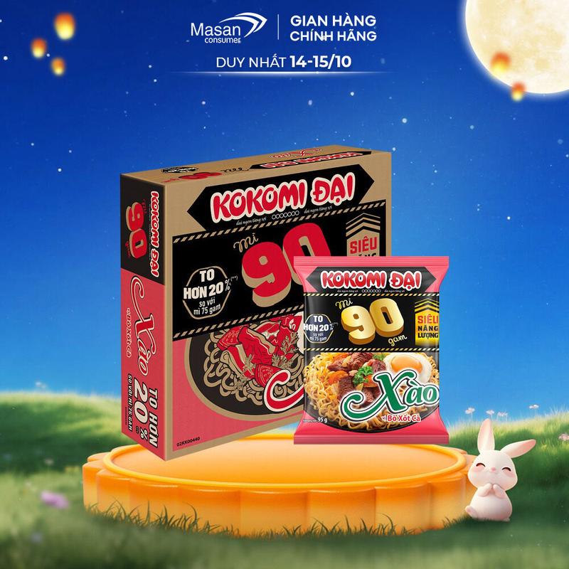 Kokomi Đại Mì Xào 90 Vị Bò Xốt Cà