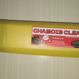 Kanebo + Box Wadah Tebal Ukuran 43x32 / 65x42 Besar / Kain Lap Kanebo Serat Sintetis--
