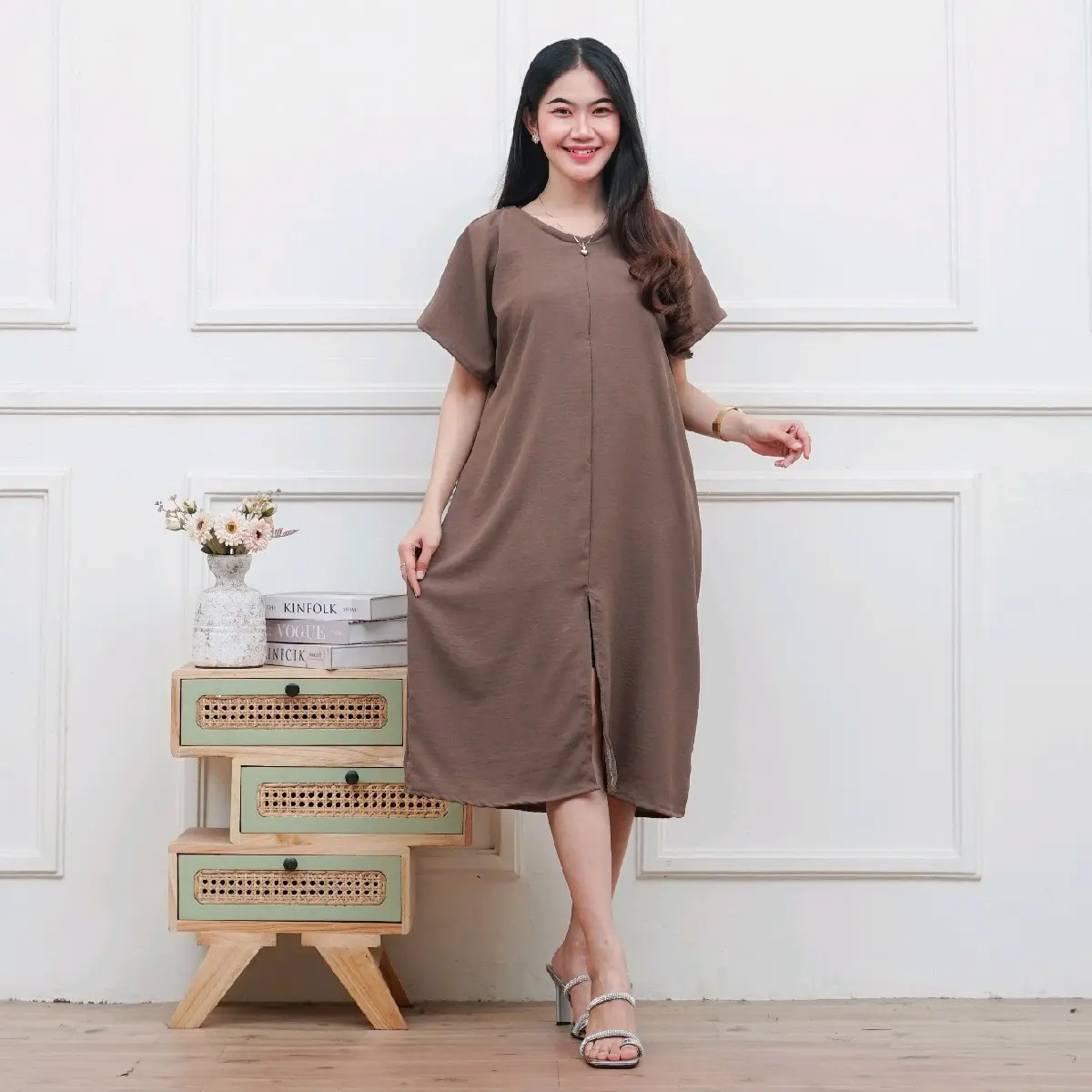 DASTER RESLETING CRINKLE PREMIUM Wanita Busui