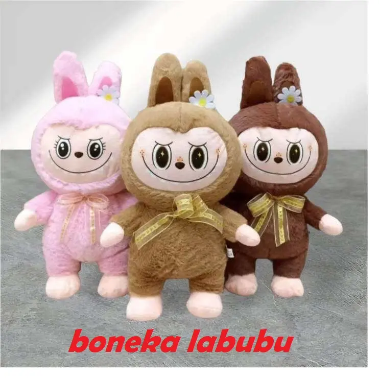 b0neka labubu size 40 cm murah
