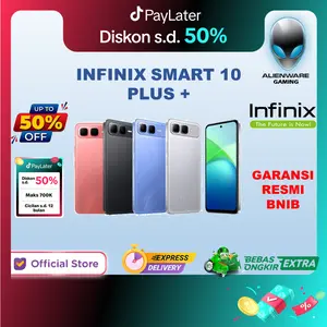 INFINIX SMART 10 PLUS + 4GB/64GB 4GB/128GB 8GB/128GB - INFINIX SMART 9 HD 4GB/64GB 4GB/128GB Garansi Resmi BARU SEGEL