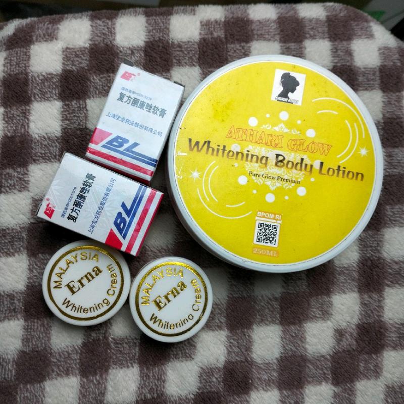 Cream Erna Malaysia whitening seri 32pcs original Asli Box 5