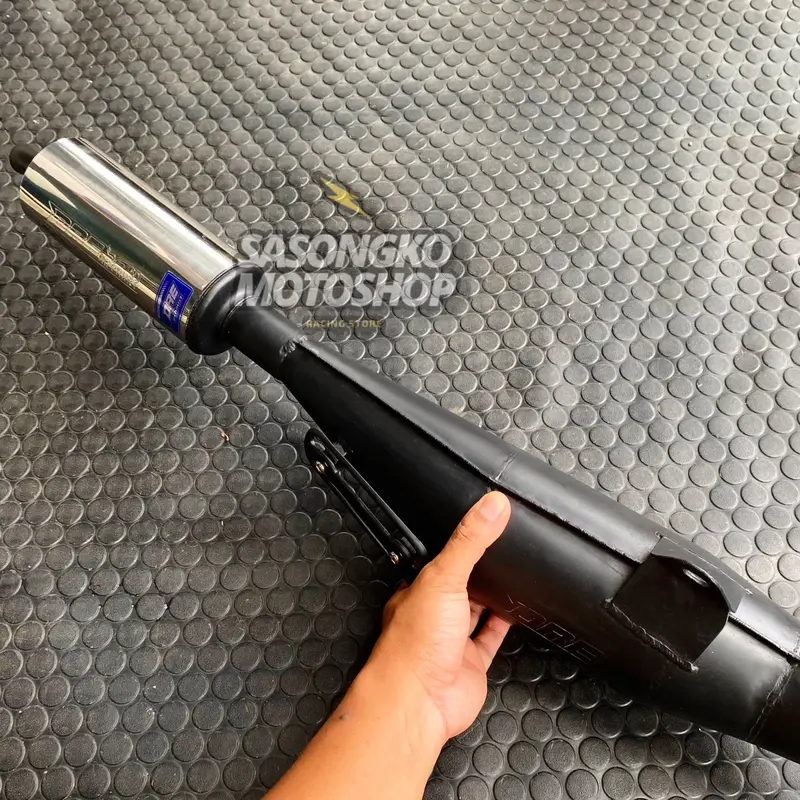 ￼Knalpot Standar Racing Fiz R/Fiz/Force1 Slip On Prepet Bleyer silincer stanless stell Ori DRE RACING 4