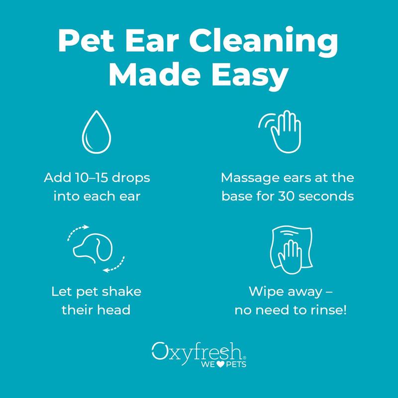 Oxyfresh Pet Ear Cleaner 100ml - Pembersih Telinga Hewan 3