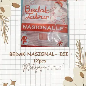 BEDAK TABUR BAYI NASIONAL / BEDAK GATAL ANAK / BEDAK TABUR BAYI 1PACK ISI 12PCS | Kekinian