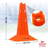 Gambar SPEEDS Cone kerucut latihan marker Olahraga Futsal Sepak Bola 38cm Ball Outdoor 006-8 - 14 BIRU dari Speedss Official Store Kota Surabaya 3 Tokopedia