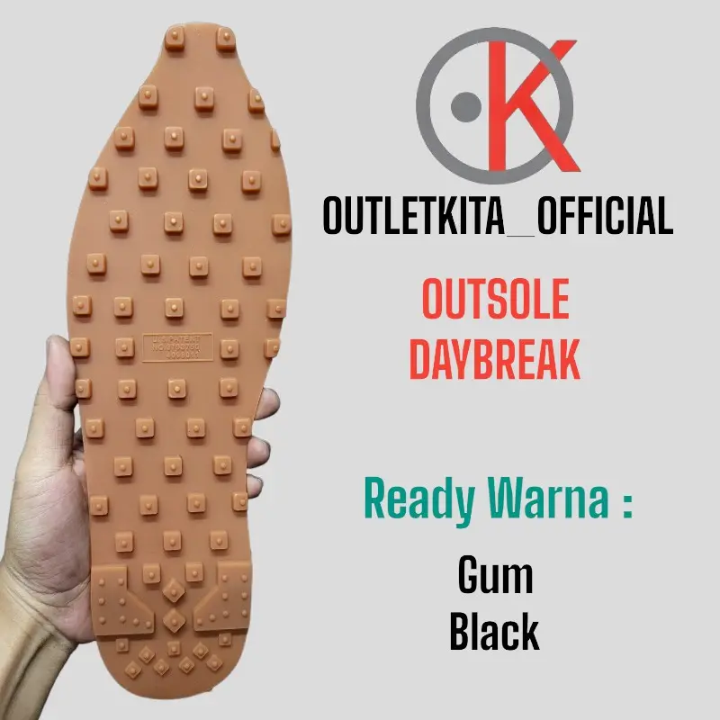 Outsole Sepatu Daybreak Sacai tapak kasut 0