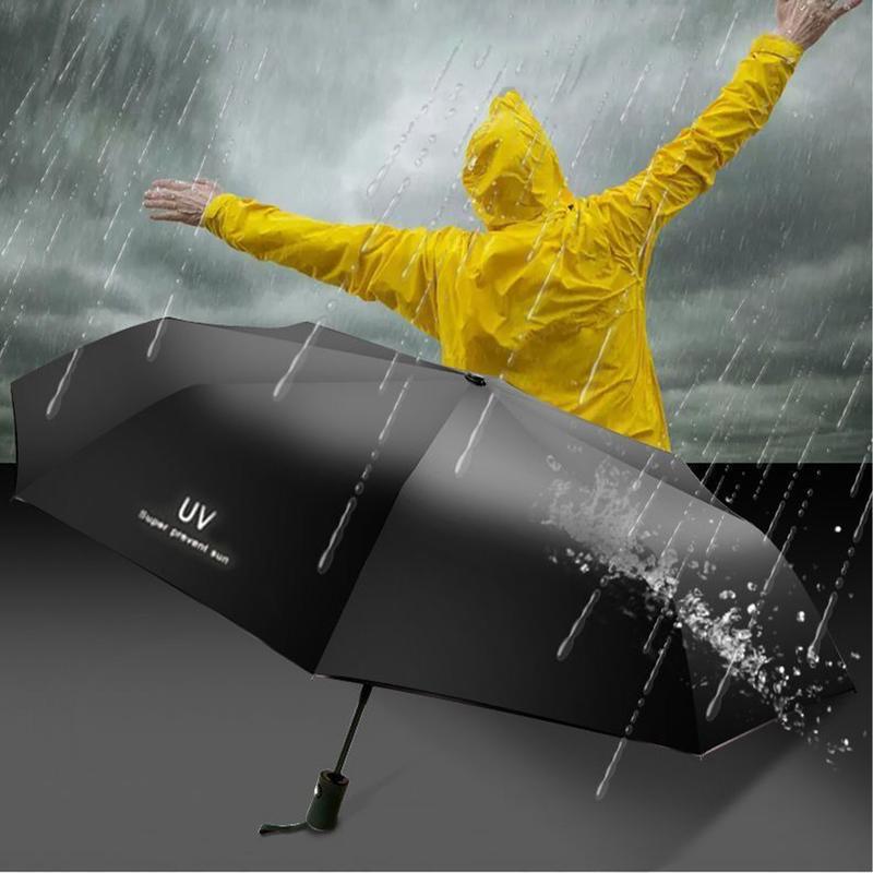 SG Anti UV Protection Mini Foldable Umbrella/ Glue Sunscreen Sunshade Umbrella/ Automatic Umbrella Windproof 2