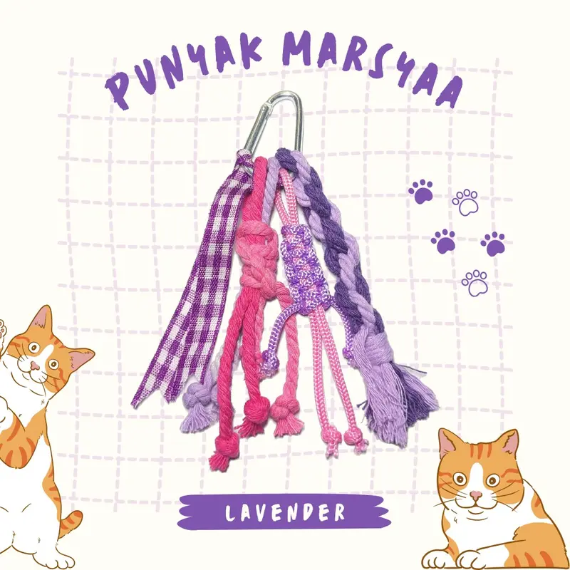 Keychain Macrame Gantungan Kunci Gantungan Tas Lucu Dan Murah Gift 3