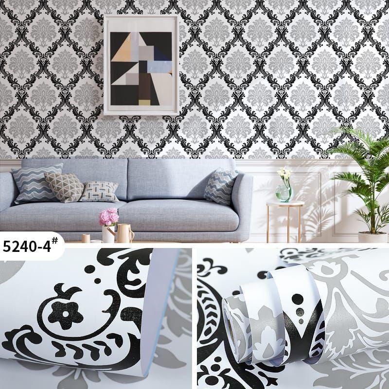 Wallpaper Dinding Kamar Wallpaper Dinding Ruang Tamu Elegan Wallpaper Dinding Motif Batik 7