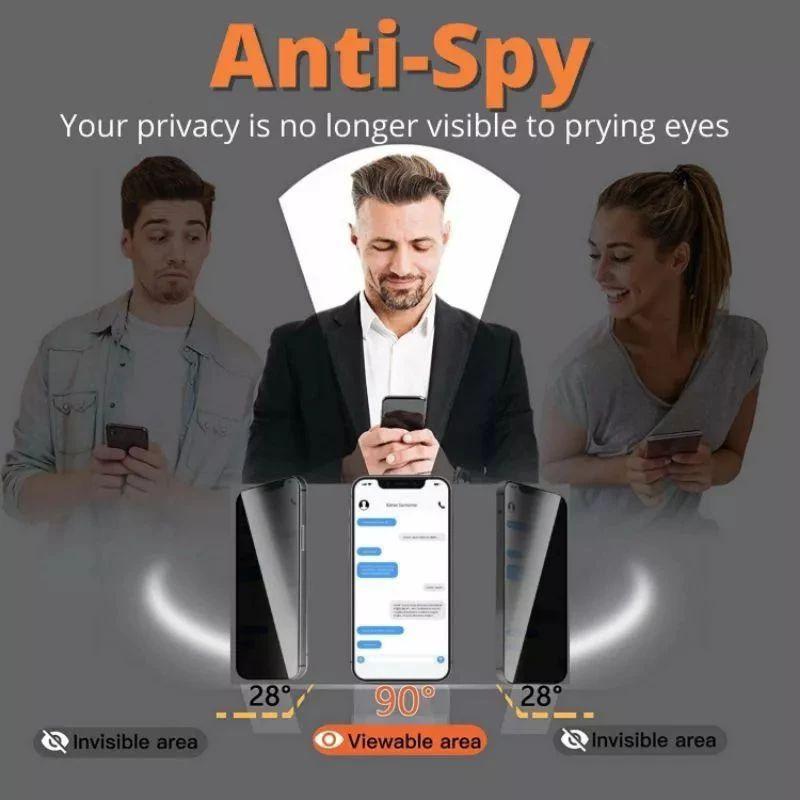 For Infinix Smart 9 HD Anti Gores Spy Ceramic Anti Intip Layar Anti Pecah Berbahan Lentur Full Layar