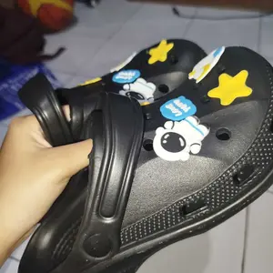 Coolrain Sandal Wanita Kasual Sendal kodok Anti Selip Sandal Classic Eva Dan Karet Sandal Terbaru (Size 30-43) HSN105