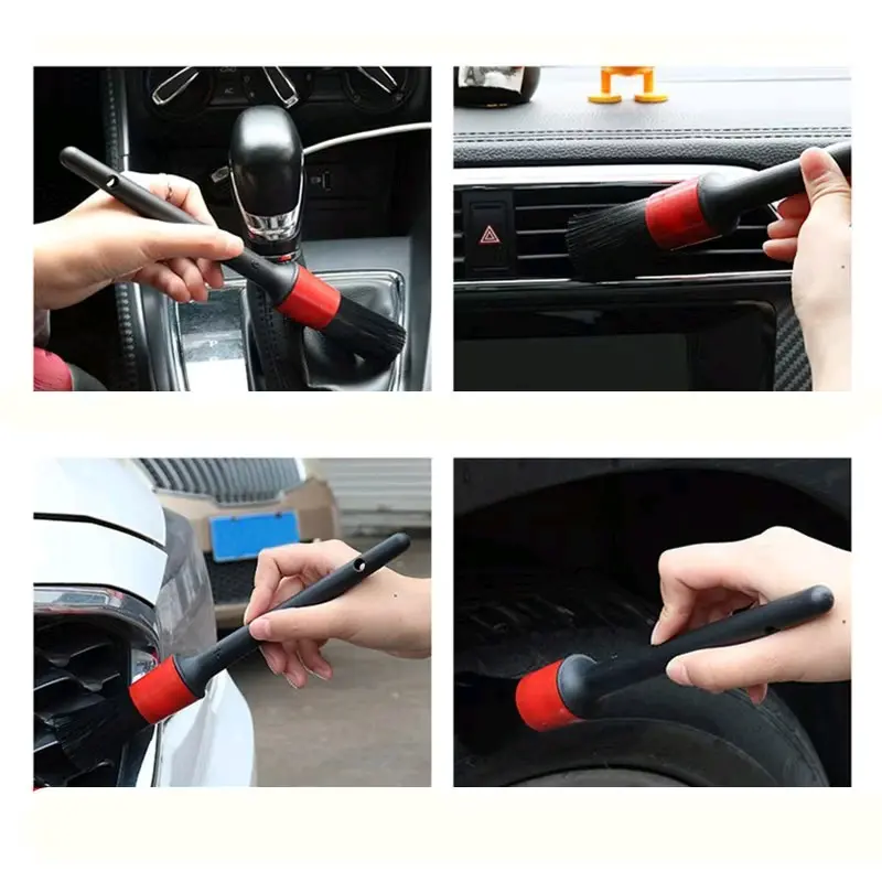 Brush Detailing Set 5in1 Kuas Sikat Poles Pembersih Interior Mobil Sikat Pembersih Interior Mobil Duster Brush 5 PCS Car 0