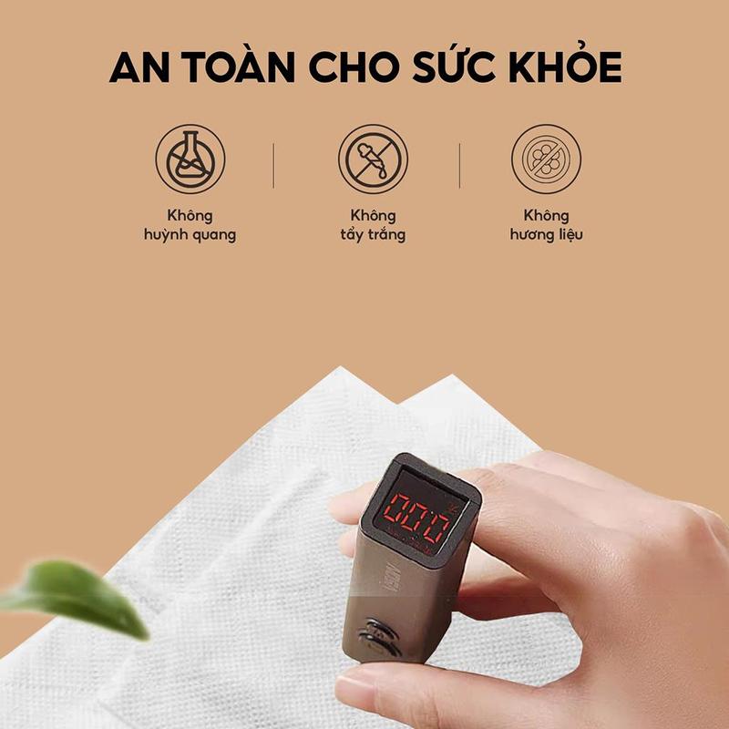 Product Introduction of Giấy Khăn Giấy MEGIA, 1 Hộp Gồm 1 GÓI, Làm Bằng Bột Gỗ Tự Nhiên, 4 Lớp Giấy Mềm, Dày, Chắc Chắn, Giấy Vệ Sinh 3 Màu 1