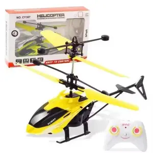 Helikopter Mainan RC dengan sensor untuk Anak anak dan Dewasa Baterai Control Helicopter