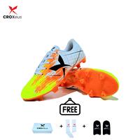 Gambar Croxeus - Paket Combo Hemat 3 Set Sepatu Bola Anak Ukuran 28 29 30 31 32 Plus Kaos Kaki Dan Deker Outdoor Sport Boots - 3SET Orange CRX, 28 dari Croxeus Official Store_NEW Kab. Bandung 1 Tokopedia