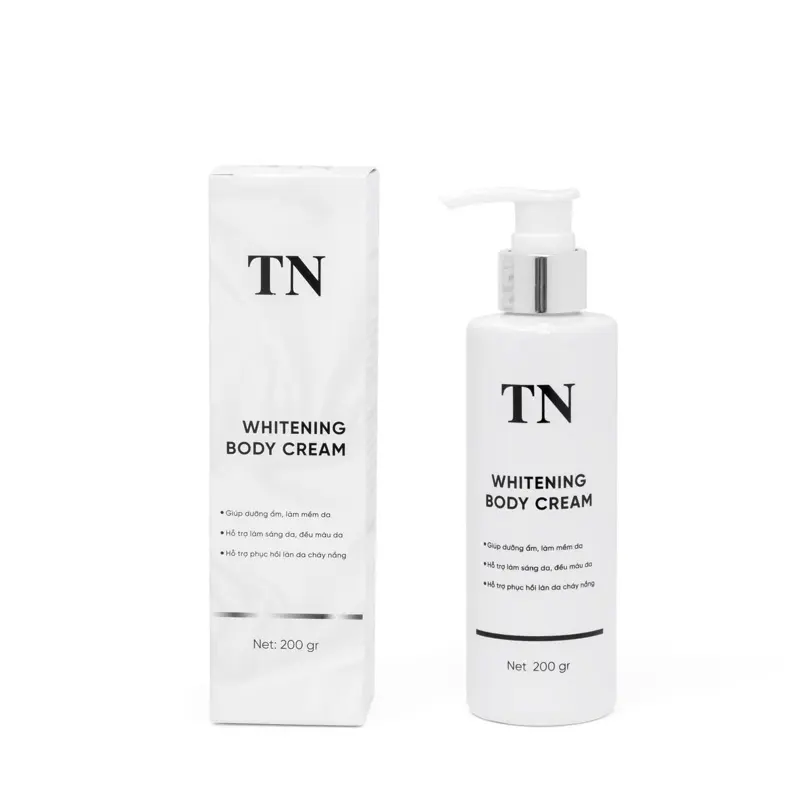 Kem body WHITENING BODY CREAM _TN( Hỗ trợ dưỡng da, makup body ) 100g-200g.