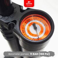 Gambar SPEEDS Pompa Angin Manual Dual Tube Air Floor Pump 160 PSI Portabel Pompa Ban Serbaguna 016-17 - 016-10 dari Calary Toys Kota Surabaya 4 Tokopedia