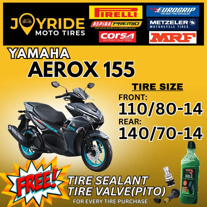 HONDA PCX 160 Set Tire 110/70-14 & 130/70-13 Tubeless (PIRELLI
