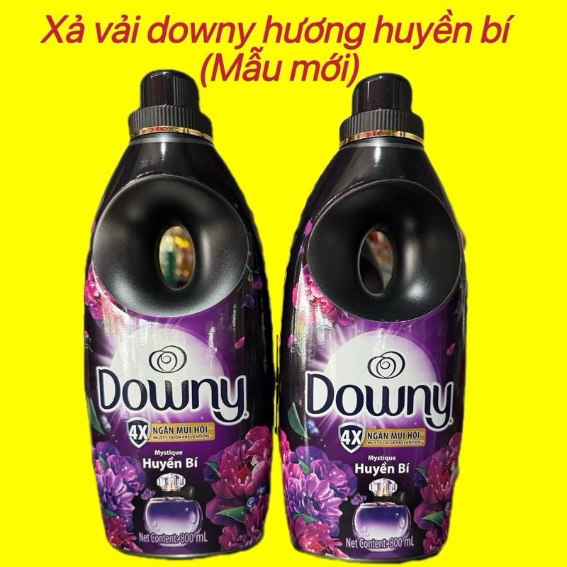 1 chai Nước xả vải DOWNY Hương thơm HUYỀN BÍ / hương ĐAM MÊ Đậm đặc 800ml Làm Sạch nước x