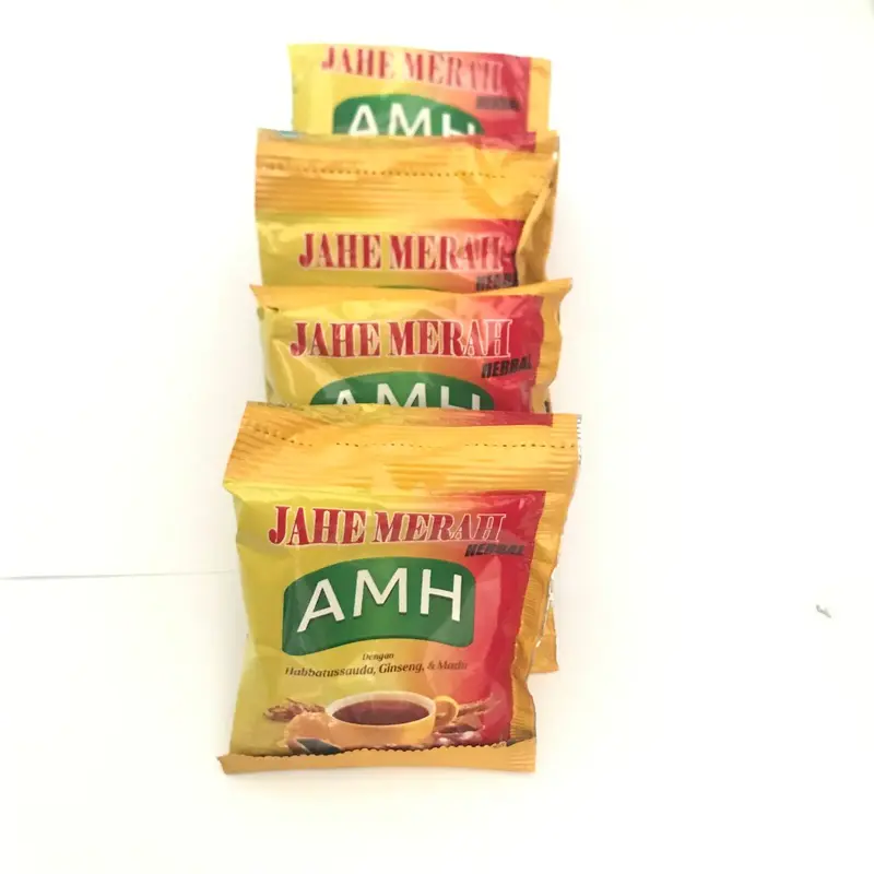 ( 1 Renteng 10 Sachet ) Amh Jahe Merah Minuman Tradisional Herbal 20g 0
