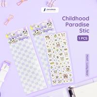 Gambar Sticker Panmomo Aesthetic Sticker Lucu Childhood Paradise Untuk Dekorasi Scrapbook Jurnaling ATK DIY - Bunny Pot Honey dari jendelabook Kab. Klaten 4 Tokopedia