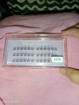 Product Review of [ LANGSUNG TEMPEL ] MILAN STORY Serat Kapas Premium N04 Bulu Mata Palsu | Eyelash Extention | Eye Make Up Tanpa Pinset from A**t 0