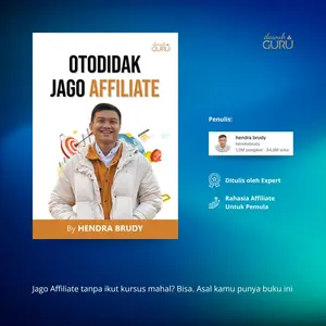 Dawuh Guru I Buku Otodidak Jago Affiliate I Hendra Brudy