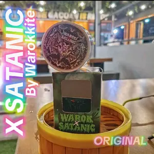 Gelasan WAROK X SATANIC Produk Asli Warokkite. ( X Satanic gelasan super tajam free box,gantungan, pelindung jari ) Original