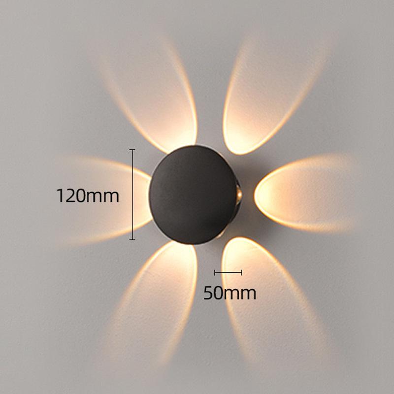  Đèn hắt tường MONSKY BESMIR hiện đại trang trí nội ngoại thất cao cấp chống nước ánh sáng vàng 