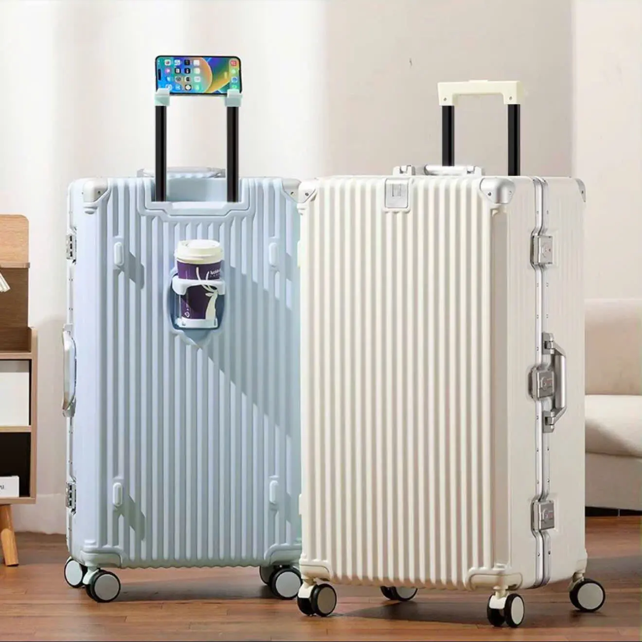 TĐ3:7-VALI VUÔNG NỘI ĐỊA CAO CẤP - HÀNG CHUẨN NỘI ĐỊA TRUNG.VỎ NHỰA PC TĂNG GẤP ĐÔI ĐỘ DẦY DẶN- 3 LỚP CHỐNG VỠ TỐT- Cổng Sạc USB-bánh xe xoay 360 độ êm ái- SIZE 20 KHÔNG THỂ XÁCH TAY LÊN MÁY BAY - HÀNG LỖI ĐỔI MỚI MIỄN PHÍ. KHÔNG ƯNG HOÀN TIỀN!  hot