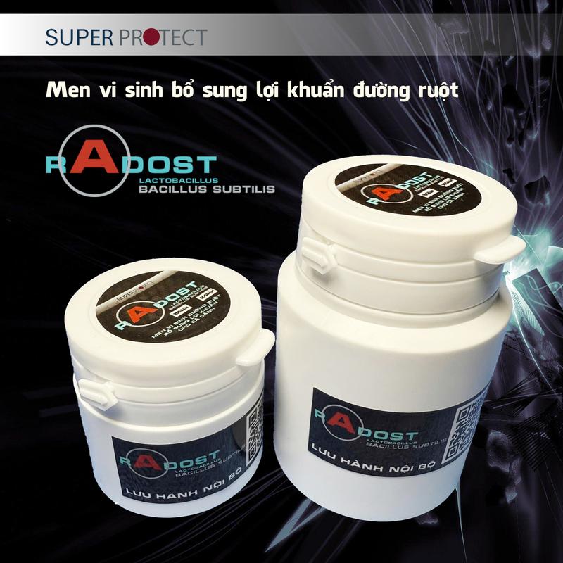 Super Protect - RADOST Men vi sinh bổ sung lợi khuẩn cho cá cảnh